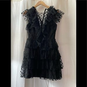 Janey Mini Dress in Black!